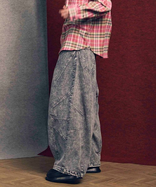 メゾンスペシャル　Prime-Wide Denim Balloon Pants Prime-Wide Denim Balloon Pants