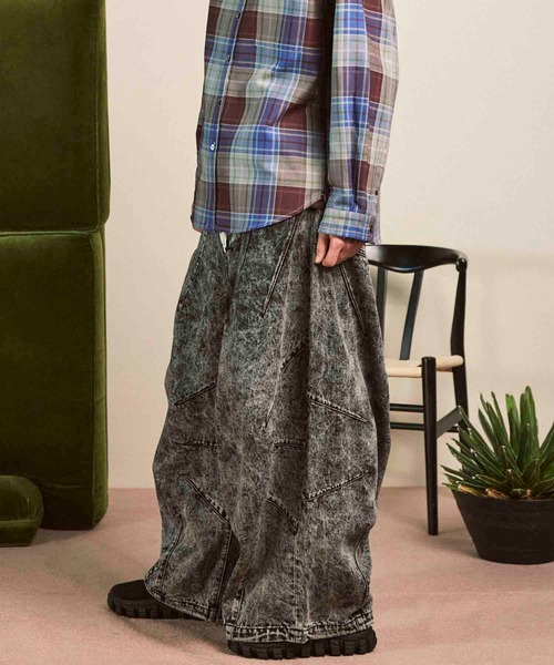 メゾンスペシャル　Prime-Wide Denim Balloon Pants Prime-Wide Denim Balloon Pants