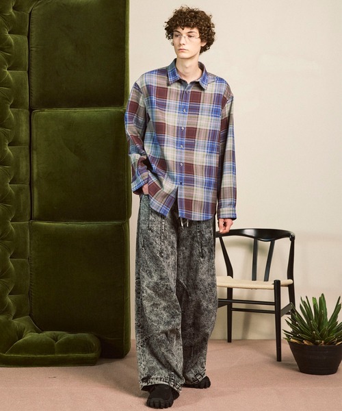 メゾンスペシャル　Prime-Wide Denim Balloon Pants Prime-Wide Denim Balloon Pants