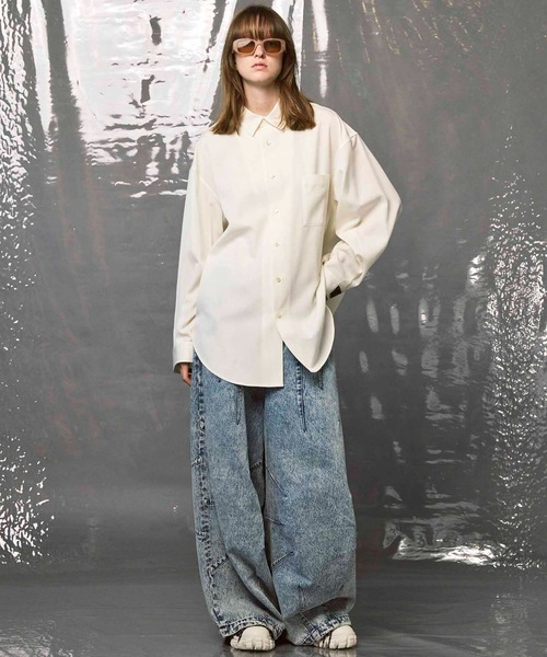 メゾンスペシャル　Prime-Wide Denim Balloon Pants Prime-Wide Denim Balloon Pants