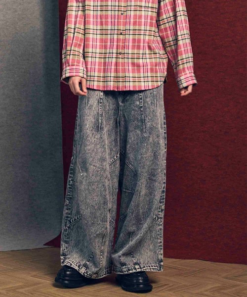 メゾンスペシャル　Prime-Wide Denim Balloon Pants Prime-Wide Denim Balloon Pants