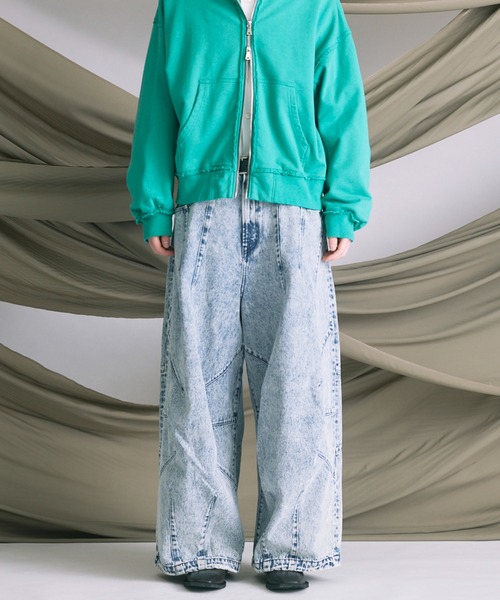 UNISEX》Prime-Wide Denim Balloon Pants/プライムワイドデニム