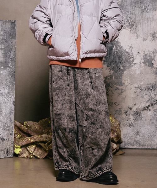 UNISEX》Prime-Wide Denim Balloon Pants/プライムワイドデニム