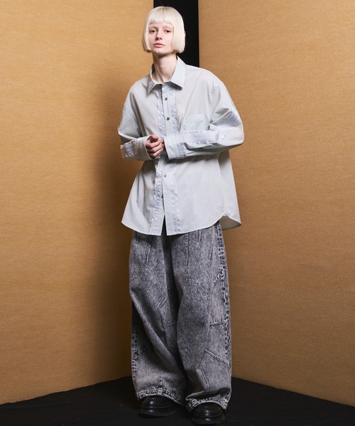 UNISEX》Prime-Wide Denim Balloon Pants/プライムワイドデニム