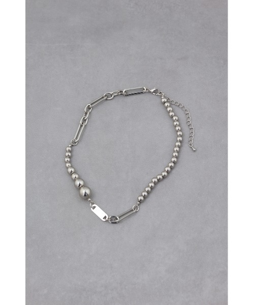 AZUL by moussy（アズールバイマウジー）の「2WAYミックスネックレス（ネックレス・レディース・ホワイト/シルバー・FREE）」の11枚目の写真