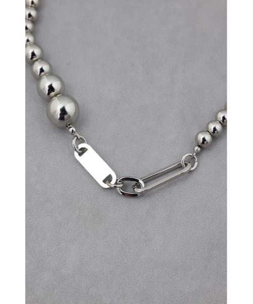 AZUL by moussy（アズールバイマウジー）の「2WAYミックスネックレス（ネックレス・レディース・ホワイト/シルバー・FREE）」の12枚目の写真