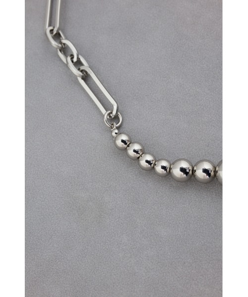 AZUL by moussy（アズールバイマウジー）の「2WAYミックスネックレス（ネックレス・レディース・ホワイト/シルバー・FREE）」の13枚目の写真