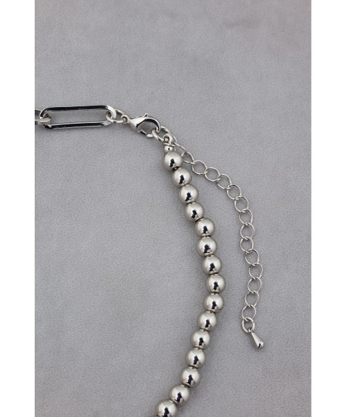 AZUL by moussy（アズールバイマウジー）の「2WAYミックスネックレス（ネックレス・レディース・ホワイト/シルバー・FREE）」の14枚目の写真