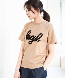 MK MICHEL KLEIN | フリンジ刺繍ロゴTシャツ/洗える(Tシャツ/カットソー)