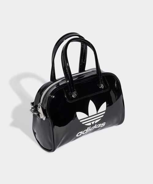 adidas(アディダス)の「adidas/アディダス HERI AC MINI BOWLING ミニボウリングバッグ(ハンドバッグ・レディース・ホワイト×ブラック/ミント/ピンク系・FREE)」の19枚目の写真