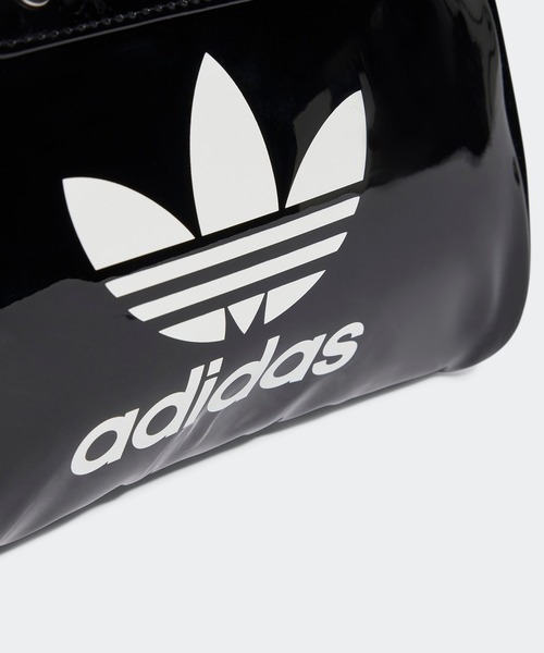 adidas(アディダス)の「adidas/アディダス HERI AC MINI BOWLING ミニボウリングバッグ(ハンドバッグ・レディース・ホワイト×ブラック/ミント/ピンク系・FREE)」の6枚目の写真