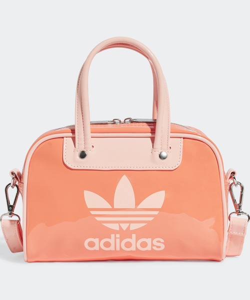 adidas(アディダス)の「adidas/アディダス HERI AC MINI BOWLING ミニボウリングバッグ(ハンドバッグ・レディース・ホワイト×ブラック/ミント/ピンク系・FREE)」の14枚目の写真