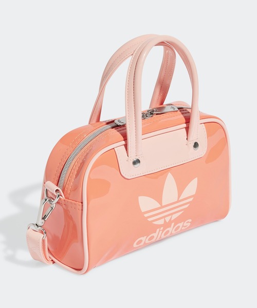 adidas(アディダス)の「adidas/アディダス HERI AC MINI BOWLING ミニボウリングバッグ(ハンドバッグ・レディース・ホワイト×ブラック/ミント/ピンク系・FREE)」の15枚目の写真