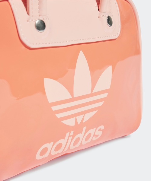 adidas(アディダス)の「adidas/アディダス HERI AC MINI BOWLING ミニボウリングバッグ(ハンドバッグ・レディース・ホワイト×ブラック/ミント/ピンク系・FREE)」の17枚目の写真