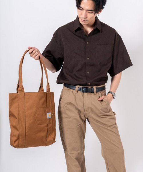Carhartt（カーハート）の「【CARHARTT】トートバッグ（トートバッグ・レディース・ブラウン/ブラック・FREE）」の10枚目の写真