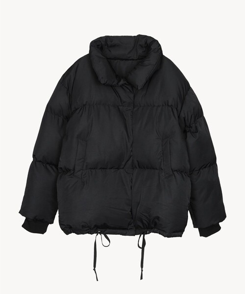 STUDIOUS（ステュディオス）の「【ACKA/エーシーケーエー】volume down jacket/ボリュームダウンジャケット（ダウンジャケット/コート・レディース・ブラック・1）」の14枚目の写真