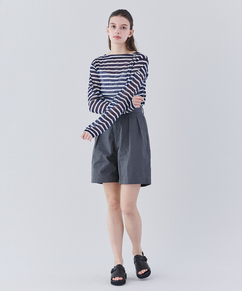 ORCIVAL ベージュ　ハイウエスト　ショートパンツ ORCIVAL ベージュ ハイウエスト ショートパンツ