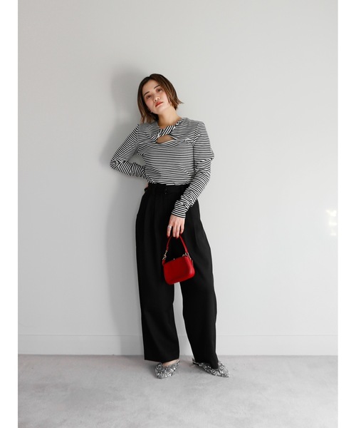 【アニキンダー様】2TUCK TROUSERS ミニマルオリジナルスラックス Blank Product.（ブランクプロダクト）の「2TUCK TROUSERS. by