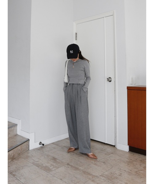 Katrin TOKYO(カトリーントーキョー)の「2tuck slacks(スラックス・レディース・ブラック・XS/S/M/S-Short)」の15枚目の写真
