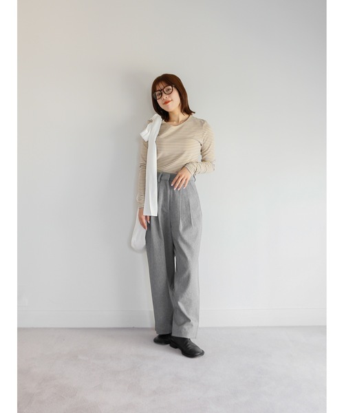 Katrin TOKYO(カトリーントーキョー)の「2tuck slacks(スラックス・レディース・ブラック・XS/S/M/S-Short)」の21枚目の写真