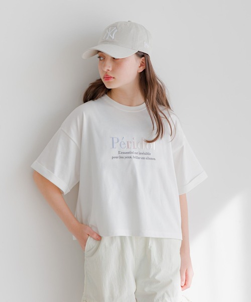めきチョパセリ セール】ヘビロッTEEワイドモチーフ/324954（Tシャツ/カットソー