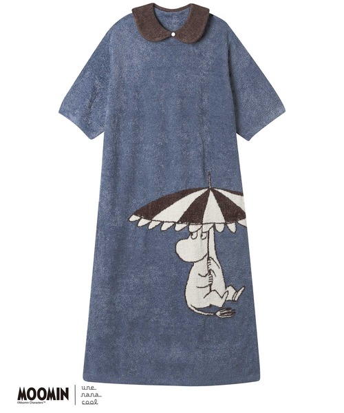 ムーミン】MOOMIN × une nana cool なめらかふわふわワンピース