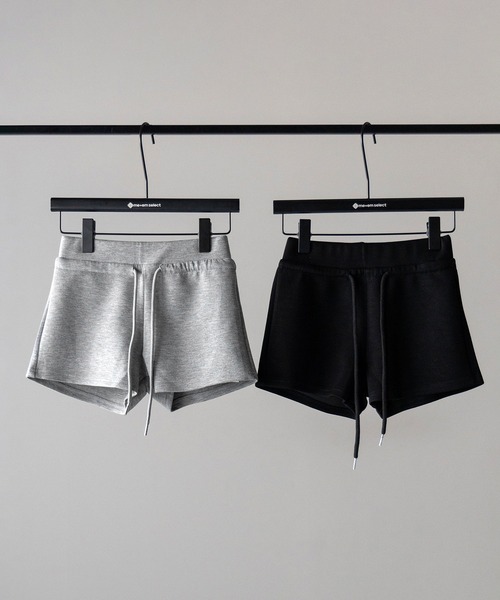 me+em select(ミームセレクト)の「【 2color /3size 】マイクロミニスウェットショートパンツ / micro mini sweat short pants(その他パンツ・レディース・グレー/ブラック・SMALL/MEDIUM/LARGE)」の10枚目の写真