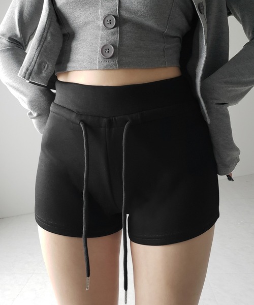 me+em select(ミームセレクト)の「【 2color /3size 】マイクロミニスウェットショートパンツ / micro mini sweat short pants(その他パンツ・レディース・グレー/ブラック・SMALL/MEDIUM/LARGE)」の8枚目の写真