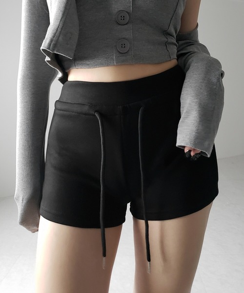 me+em select(ミームセレクト)の「【 2color /3size 】マイクロミニスウェットショートパンツ / micro mini sweat short pants(その他パンツ・レディース・グレー/ブラック・SMALL/MEDIUM/LARGE)」の7枚目の写真