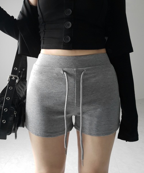 me+em select(ミームセレクト)の「【 2color /3size 】マイクロミニスウェットショートパンツ / micro mini sweat short pants(その他パンツ・レディース・グレー/ブラック・SMALL/MEDIUM/LARGE)」の22枚目の写真