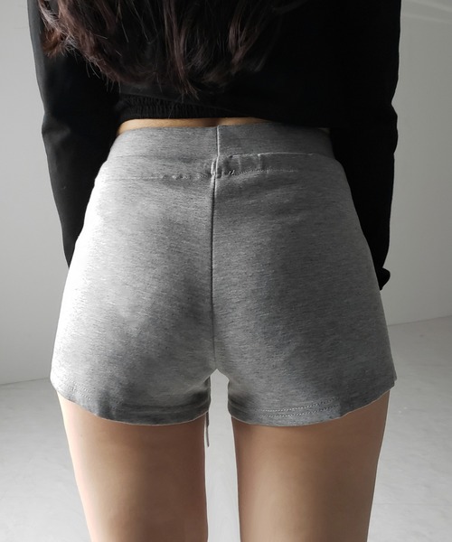 me+em select(ミームセレクト)の「【 2color /3size 】マイクロミニスウェットショートパンツ / micro mini sweat short pants(その他パンツ・レディース・グレー/ブラック・SMALL/MEDIUM/LARGE)」の21枚目の写真