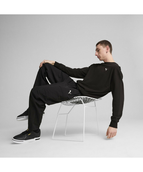 PUMA（プーマ）の「PUMA プーマ メンズ ワードローブ ESS リラックス クルースウェット（スウェット・メンズ・ブラック/オフホワイト・XX-LARGE/X-LARGE/LARGE/MEDIUM/SMALL）」の18枚目の写真