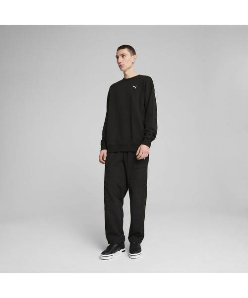 PUMA（プーマ）の「PUMA プーマ メンズ ワードローブ ESS リラックス クルースウェット（スウェット・メンズ・ブラック/オフホワイト・XX-LARGE/X-LARGE/LARGE/MEDIUM/SMALL）」の21枚目の写真