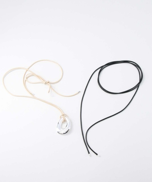 CHIGNON(シニヨン)の「オーバルブローチネックレス(ネックレス・レディース・シルバー・FREE)」の8枚目の写真