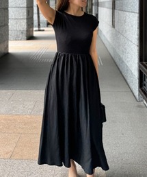 フレンチリブトップワンピース【低身長・小柄女性向け】