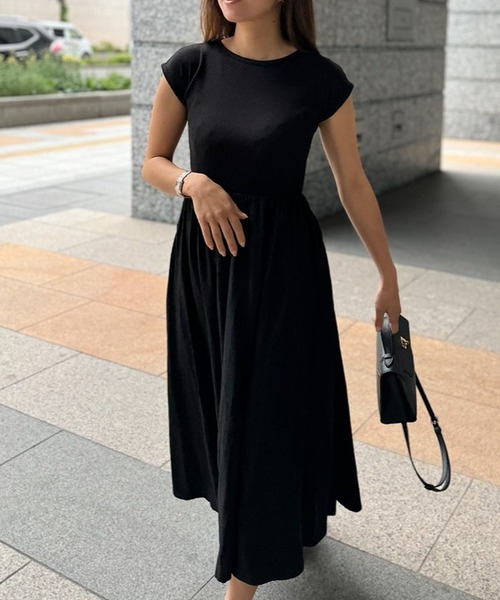 ST.ROONEY(セントルーニー)の「フレンチリブトップワンピース【低身長・小柄女性向け】(ワンピース・レディース・ホワイト×ネイビー/ホワイト/ホワイト系その他/ブラック/ブラック系その他・XS)」の21枚目の写真