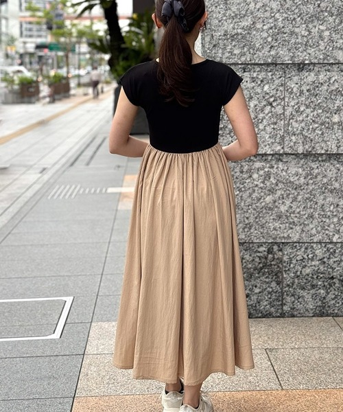 ST.ROONEY(セントルーニー)の「フレンチリブトップワンピース【低身長・小柄女性向け】(ワンピース・レディース・ホワイト×ネイビー/ホワイト/ホワイト系その他/ブラック/ブラック系その他・XS)」の16枚目の写真