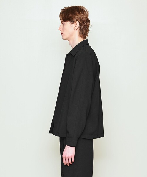 UNITED ARROWS & SONS by DAISUKE OBANA(ユナイテッドアローズアンドサンズバイダイスケオバナ)の「<D.O UNITED ARROWS BY DAISUKE OBANA> H/T D/SL COACH SHIRT/シャツ(シャツ/ブラウス・メンズ・ブラック/ネイビー・XL/L/M/S)」の12枚目の写真