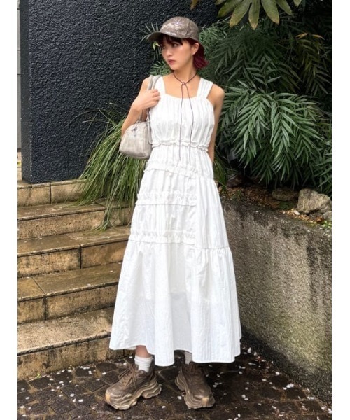 美品✨Y's　ワイズ　アシンメトリー シアーロングトップス　ワンピース M 2 美品✨Y's ワイズ アシンメトリー シアーロングトップス
