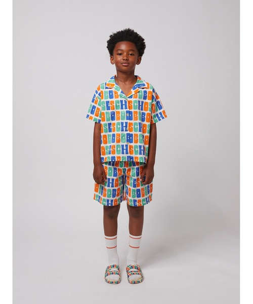 BOBO CHOSES(ボボショーズ)の「Multicolor Bobo Choses woven shorts(その他パンツ・キッズ・オフホワイト・4-5YEAR/2-3YEAR/6-7YEAR/8-9y/10-11y/12-13y)」の4枚目の写真