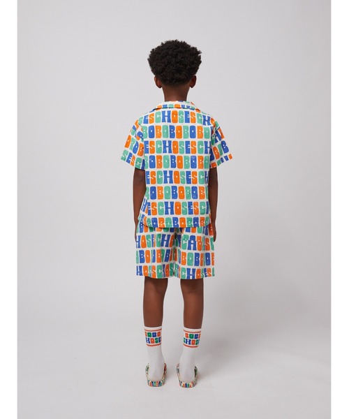 BOBO CHOSES(ボボショーズ)の「Multicolor Bobo Choses woven shorts(その他パンツ・キッズ・オフホワイト・4-5YEAR/2-3YEAR/6-7YEAR/8-9y/10-11y/12-13y)」の5枚目の写真