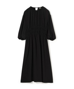 anuansブラックM セール】バックオープンフレアワンピース（ワンピース）｜anuans（ア