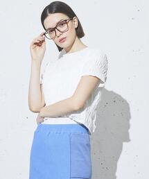 【HL】SHIRRING CROPPED TEE