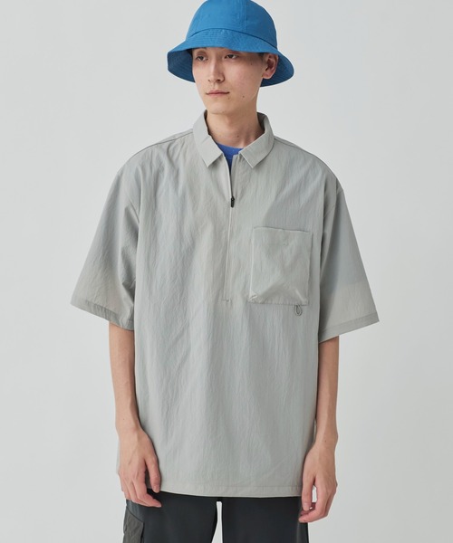 Snow Peak(スノーピーク)の「Breathable Quick Dry Polo Shirt 吸水速乾 シャツ(シャツ/ブラウス・メンズ・ブラック/グレー/ブルー・S/M/L/XL)」の10枚目の写真