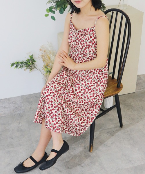 Floral Camisole Dress / 花柄キャミワンピース 小花柄