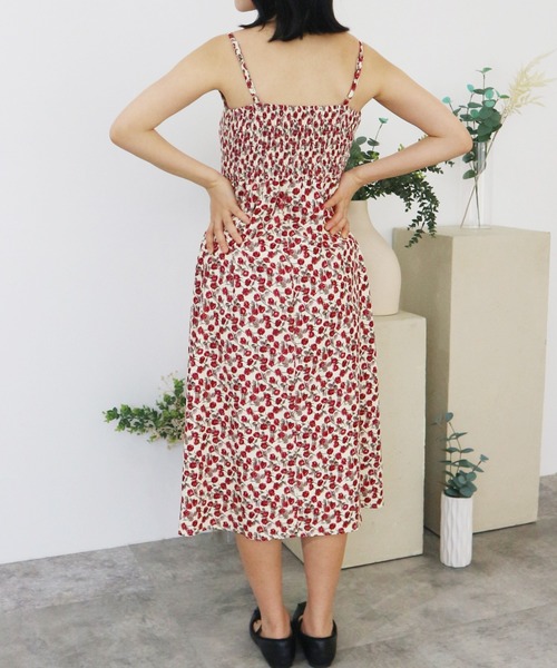 Floral Camisole Dress / 花柄キャミワンピース 小花柄
