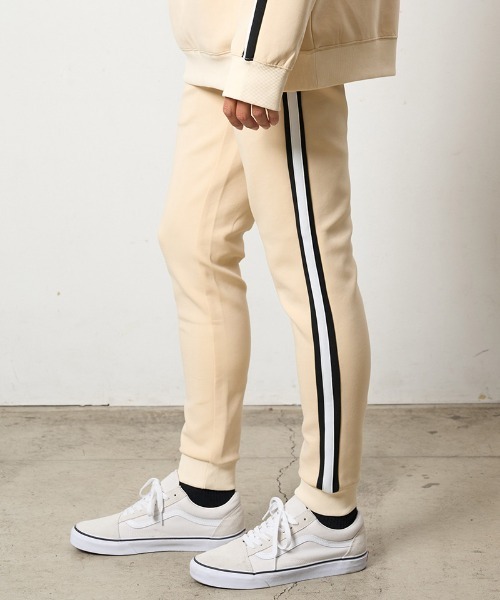 STUD MUFFIN（スタッドマフィン）の「mp13662- T-Rストレッチポンチ スターノルディックフロッキー ラインリブパンツ（その他パンツ・メンズ・オフホワイト/ブラック/ミックスグレー・2/3/4/5）」の20枚目の写真