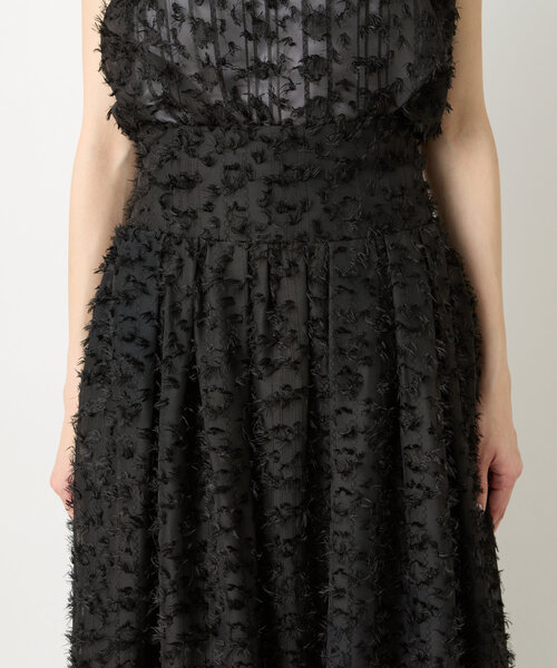 La boutique BonBon（ラブティックボンボン）の「【セットアップ可・お上品見え】カットジャガードバックレースアップスカート（スカート・レディース・ホワイト/ブラック・38/36）」の19枚目の写真