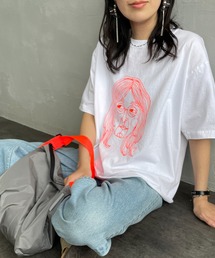 [FUNG/ファング] J カットオフ プリントＴシャツ