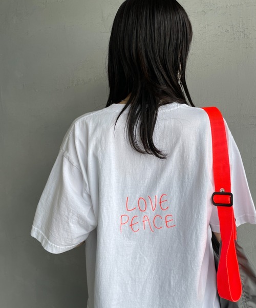 FUNG（ファング）の「[FUNG/ファング] J カットオフ プリントＴシャツ（Tシャツ/カットソー・レディース・ホワイト・M）」の11枚目の写真
